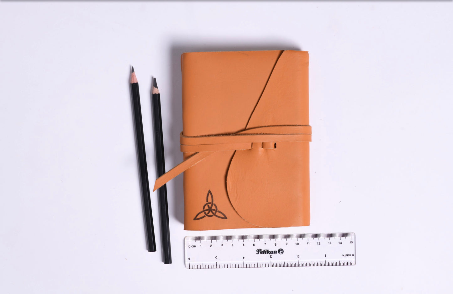 Handmade compact leather Journal